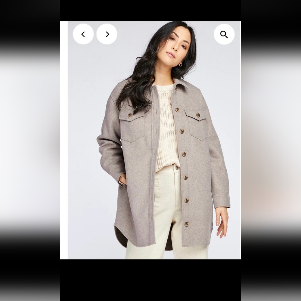 Gentle fawn shacket xs
